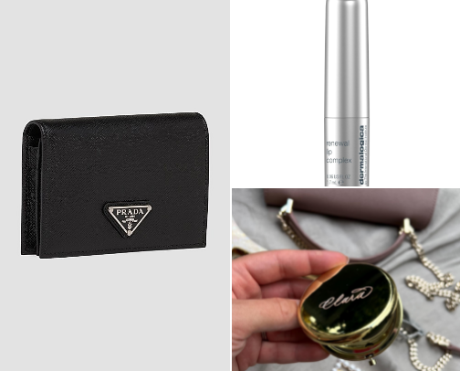 What’s in my purse cover photo collage