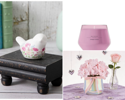 Spring decor cover photo collage