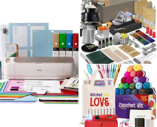 Crafting my way through life cover photo collage