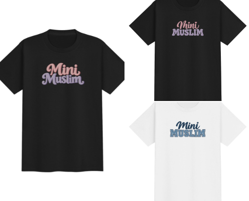 Islamic Kids T-Shirts | Cute Muslim Tees for Boys & Girls cover photo collage