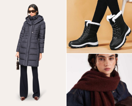 Cozy & Trendy Winter Essentials for Women – Stay Warm in Style cover photo collage