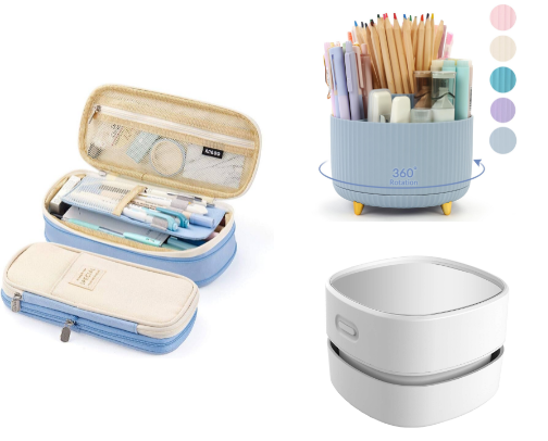 School essentials🎒📖🏫 cover photo collage