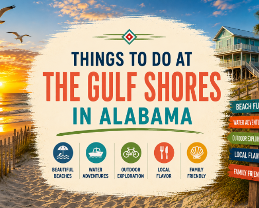 🏖️ Things To Do At The Gulf Shores in Alabama 🏖️ cover photo collage
