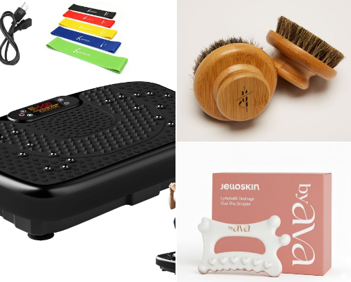 ✨ Lymphatic Drainage Must Haves ✨ cover photo collage