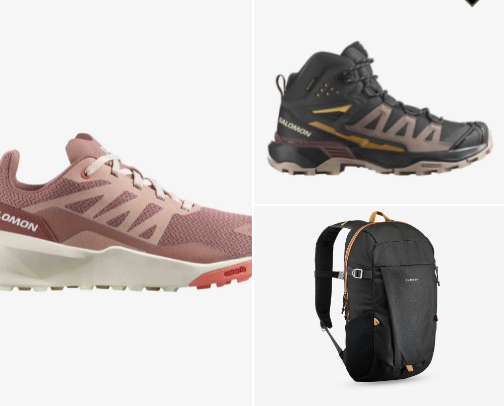 Hiking for beginners: Footwear, clothing, and accessories 🥾 cover photo collage
