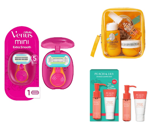 Travel Items cover photo collage