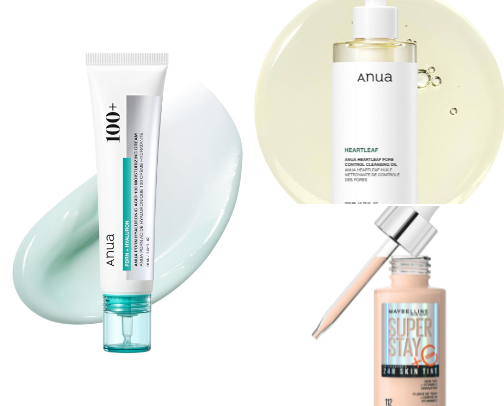 Skin + Makeup Staples cover photo collage