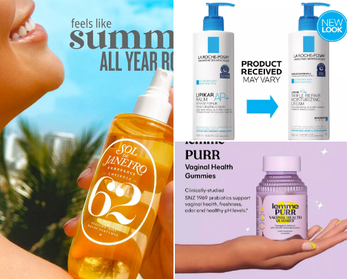 Body care🚿🛀 cover photo collage
