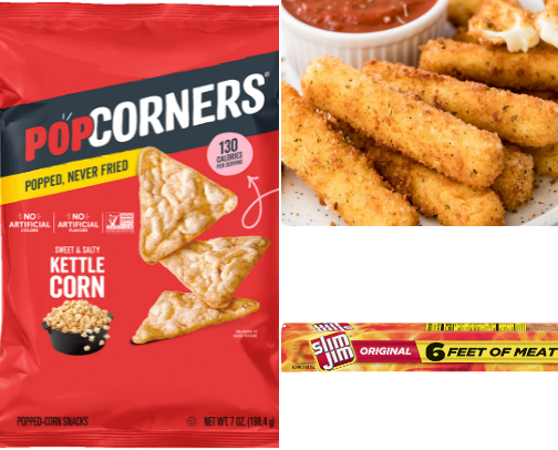 Snacks that I always have in my house cover photo collage