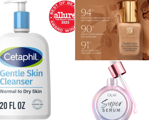 My favorite beauty recs cover photo collage