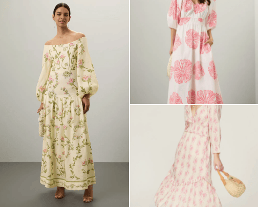Summer dresses cover photo collage