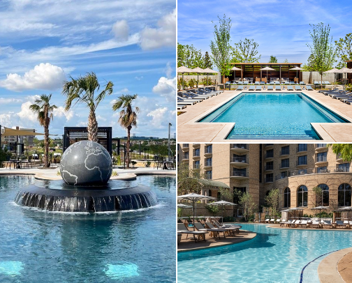 Best pools in DFW to get a Day Pass or Cabana🏝️🍉☀️ cover photo collage