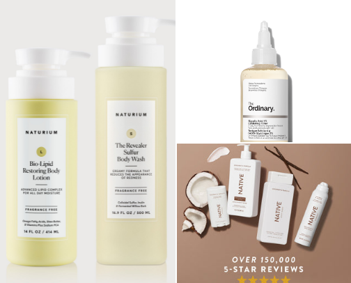 Body care cover photo collage