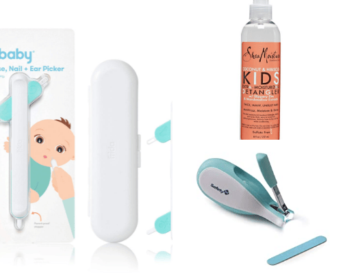 Baby Items cover photo collage