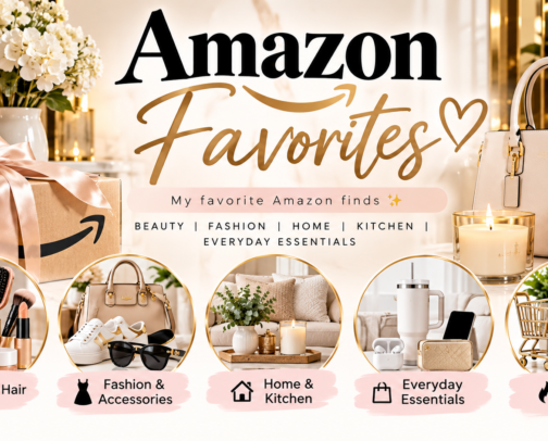 Amazon Favorites 🛍️ cover photo collage
