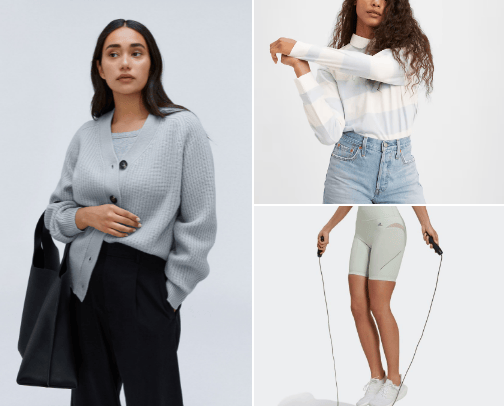 the clothes🛍 cover photo collage