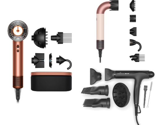 Top 10 Luxury Hair Dryers on Amazon for Every Hair Type cover photo collage