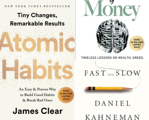 BOOKS THAT CHANGE THE WAY I THINK 🧠 cover photo collage
