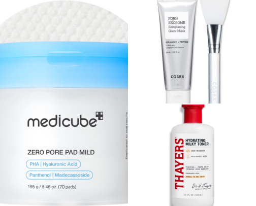 Skin Care for textured skin cover photo collage