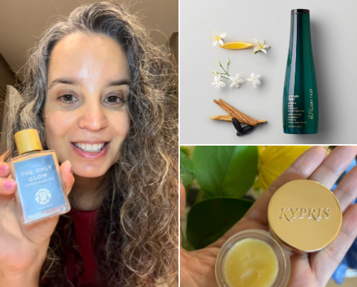 What I Pack for a Beach Vacation (Dry Skin Essentials & Beauty) cover photo collage
