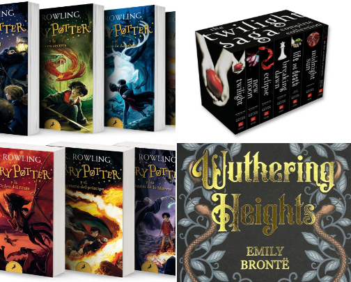My favorite book recs cover photo collage