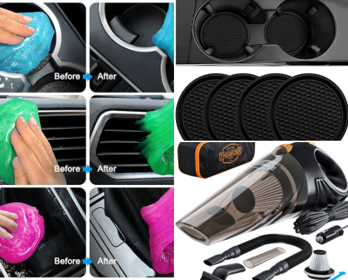 Car Essentials cover photo collage