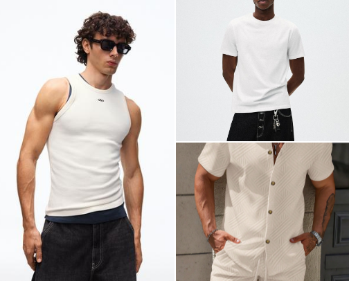Mens fashion cover photo collage