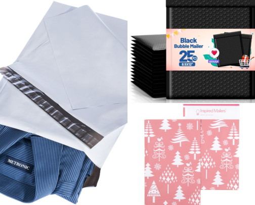 I Finally Found Poly Mailers That Look Professional and Cost Almost Nothing cover photo collage