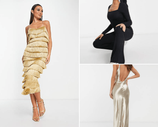 ASOS CLOTHING FOR TALL GIRLS cover photo collage