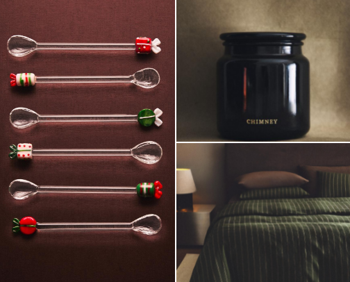 Winter home- Subtle Christmas touches cover photo collage