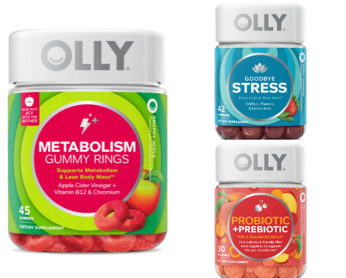 In my opinion the best OLLY products cover photo collage