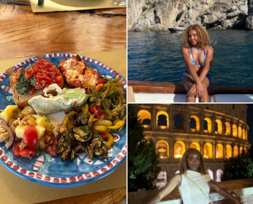 The Ultimate Italian Summer Vacation: Rome, Sorrento, and the Amalfi Coast 🇮🇹 cover photo collage