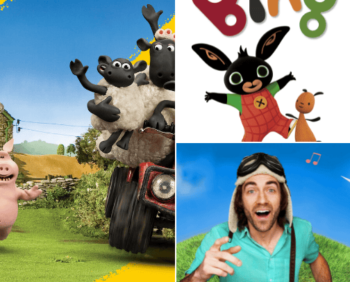 Best TV Shows to watch with your toddler! cover photo collage
