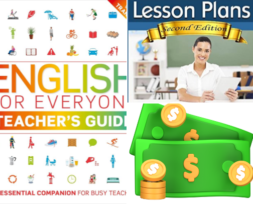 Get Free - English for Everyone: Teacher's Guide: ESL Teaching Materials and Lesson Plans for English Language Learners classroom companions cover photo collage