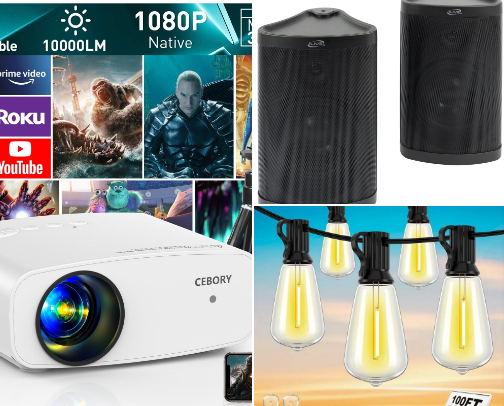 Cozy Fall Outdoor Family Movie Night Essentials 🎬🍁 cover photo collage
