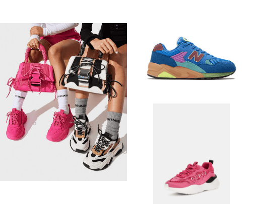 Women´s Sneakers cover photo collage