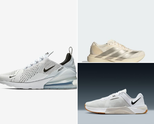 My favorite athletic looks, "Game on, glam on 🏋️‍♀️” cover photo collage