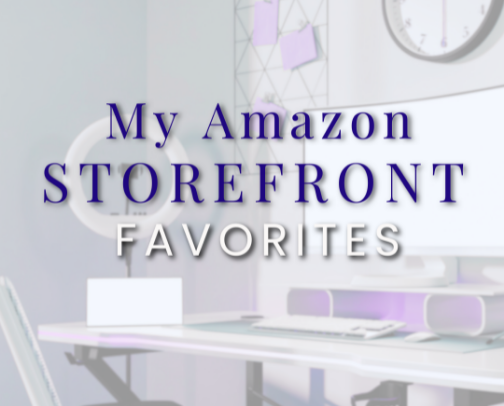 My Amazon Storefront Favorites cover photo collage