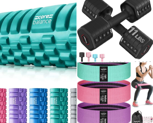 Gym Necessities 💪 cover photo collage