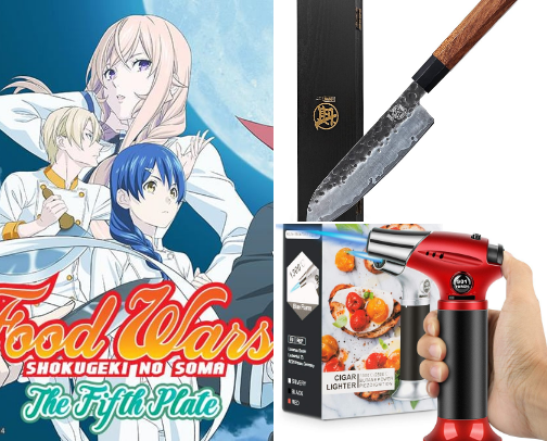🍳🔥 "Food Wars" Inspired Cooking Night — from the Anime cover photo collage