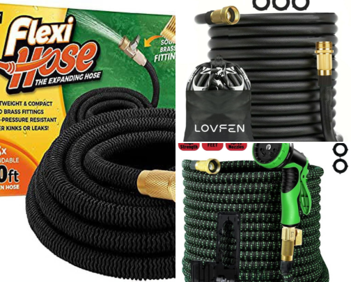 Garden Hoses That Finally Stopped Kinking On Me Mid-Watering cover photo collage