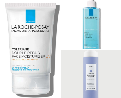 Skin Care/Body care cover photo collage