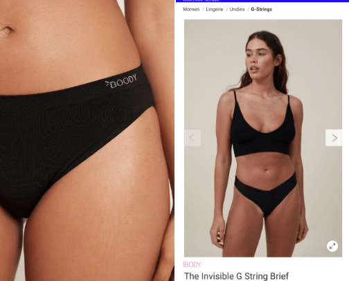 Lingerie cover photo collage