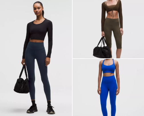 Women's Workout fits cover photo collage