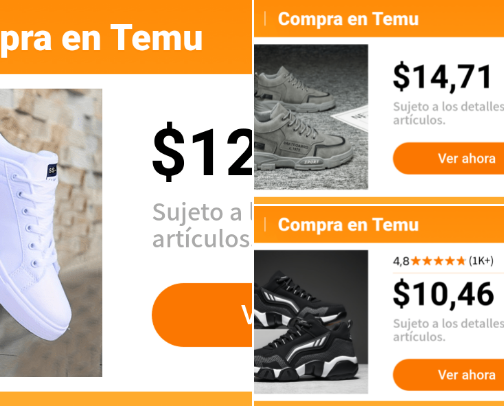 Zapatos deportivos de hombres cover photo collage