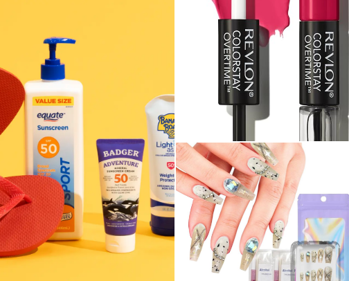 Make Up Glamour cover photo collage