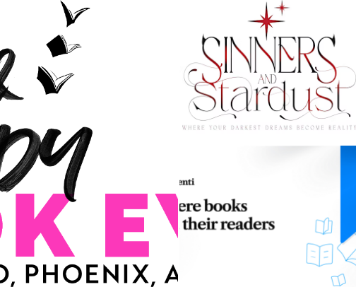 2025 Book Events/Conventions cover photo collage