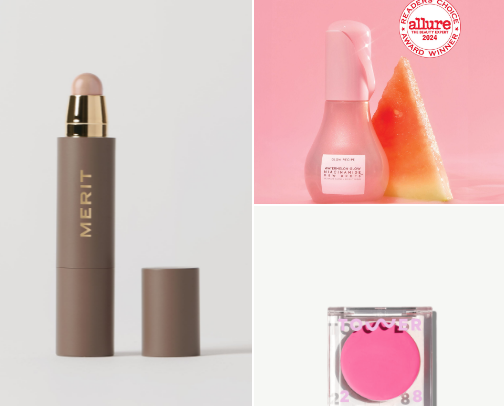 Clean Girl Era Skincare & Minimal Makeup Essentials cover photo collage