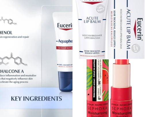 hydrating balms cover photo collage