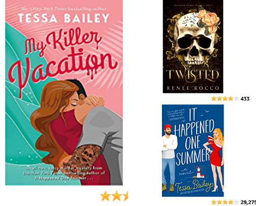 Adult Romance Book Recommendations 📚💫 (Full List) cover photo collage